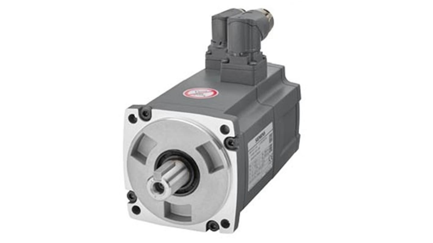 Servomotor síncrono, giro horario, Siemens S-1FL6, 400 V, 0,4 kW, montaje Montaje en reborde