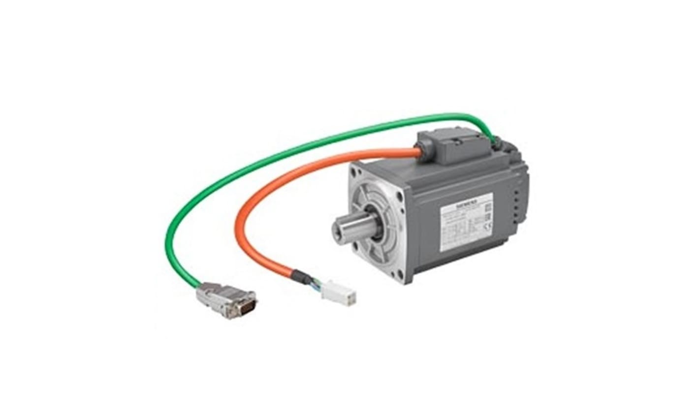 Siemens S-1FL6 Clockwise Synchronous Servo Motor, 0.75 kW, 230 V, Flange Mount Mounting