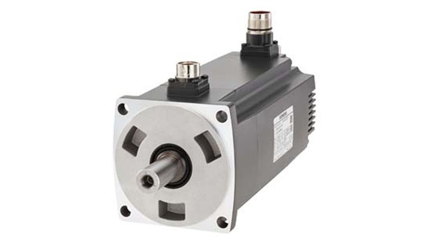 Siemens S-1FL6 Clockwise Synchronous Servo Motor, 1.5 kW, 230 V, Flange Mount Mounting