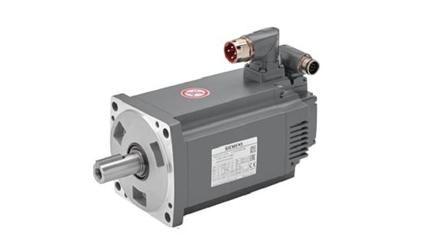 Servomotor síncrono, giro horario, Siemens S-1FL6, 230 V, 2 kW, montaje Montaje en reborde