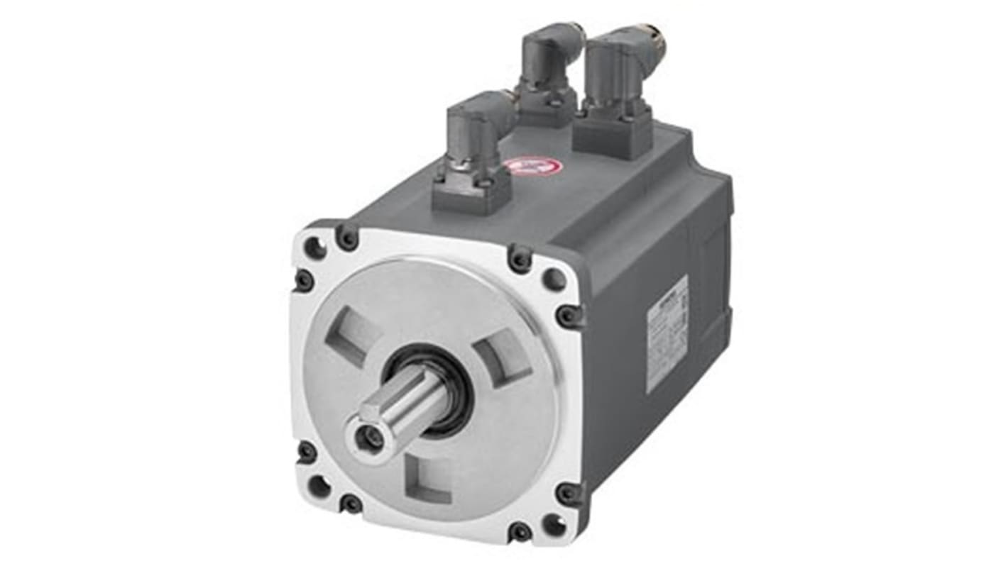 Siemens S-1FL6 Clockwise Synchronous Servo Motor, 1.75 kW, 400 V, Flange Mount Mounting