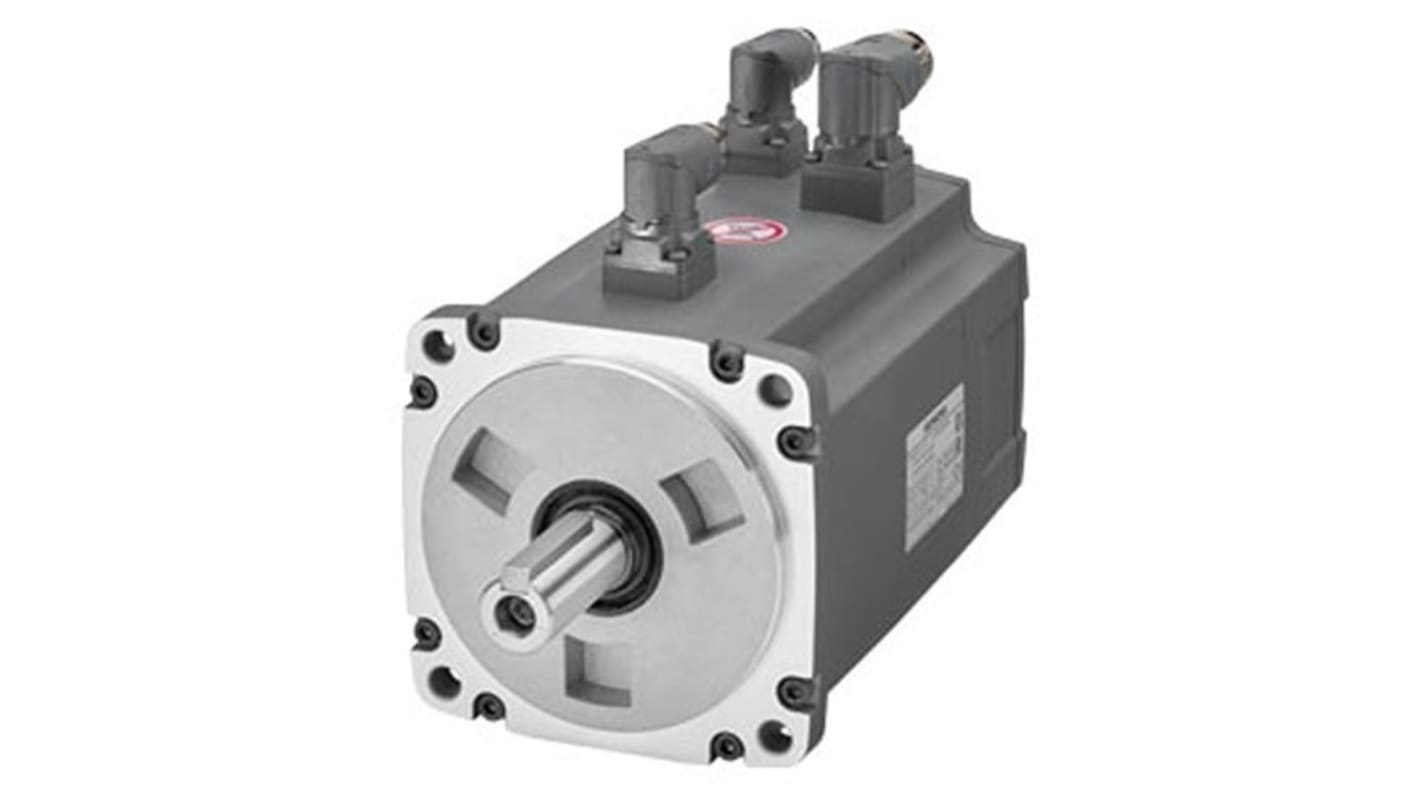 Siemens S-1FL6 Clockwise Synchronous Servo Motor, 2.5 kW, 400 V, Flange Mount Mounting