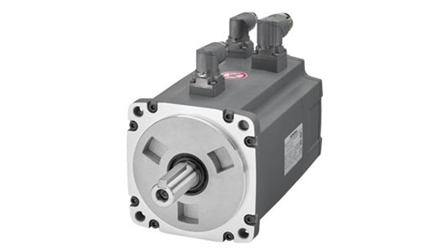 Siemens S-1FL6 Clockwise Synchronous Servo Motor, 3.5 kW, 400 V, Flange Mount Mounting