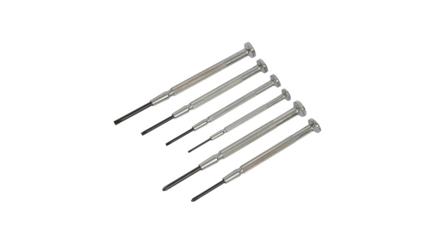 AV05010 Avit Phillips, Slotted Precision Screwdriver Set, 6Piece RS