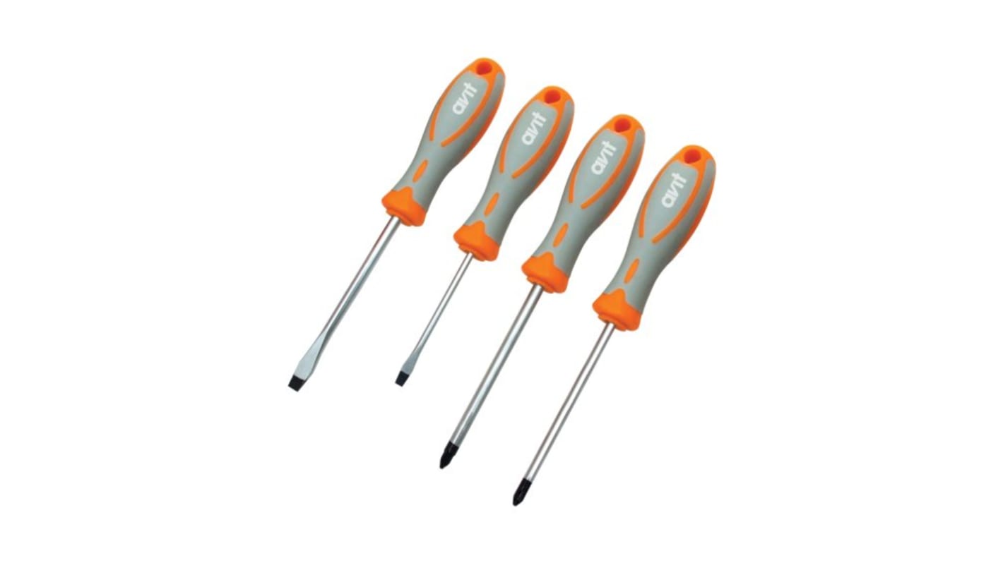 Avit Pozidriv, Slotted Screwdriver Set, 7-Piece