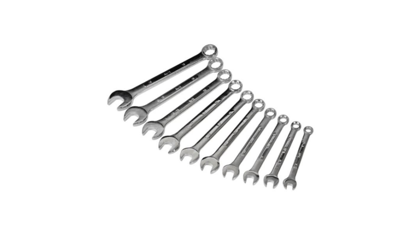 AV07020 Avit 10Piece Combination Spanner Set, 7 mm, 8 mm, 9 mm, 10