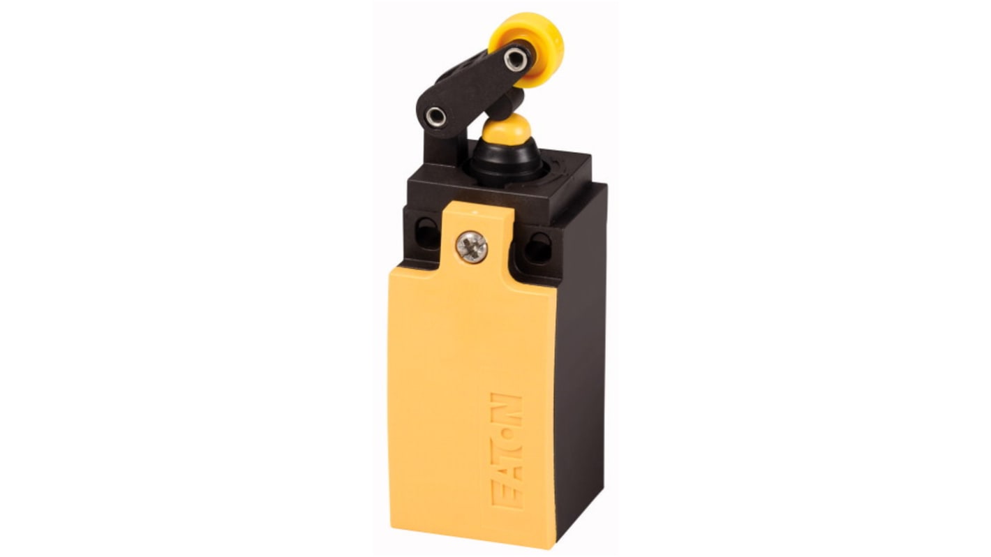 Eaton Series Roller Lever Limit Switch, 1NO/1NC, IP66, IP67, Plastic Housing, 400V ac Max, 4A Max