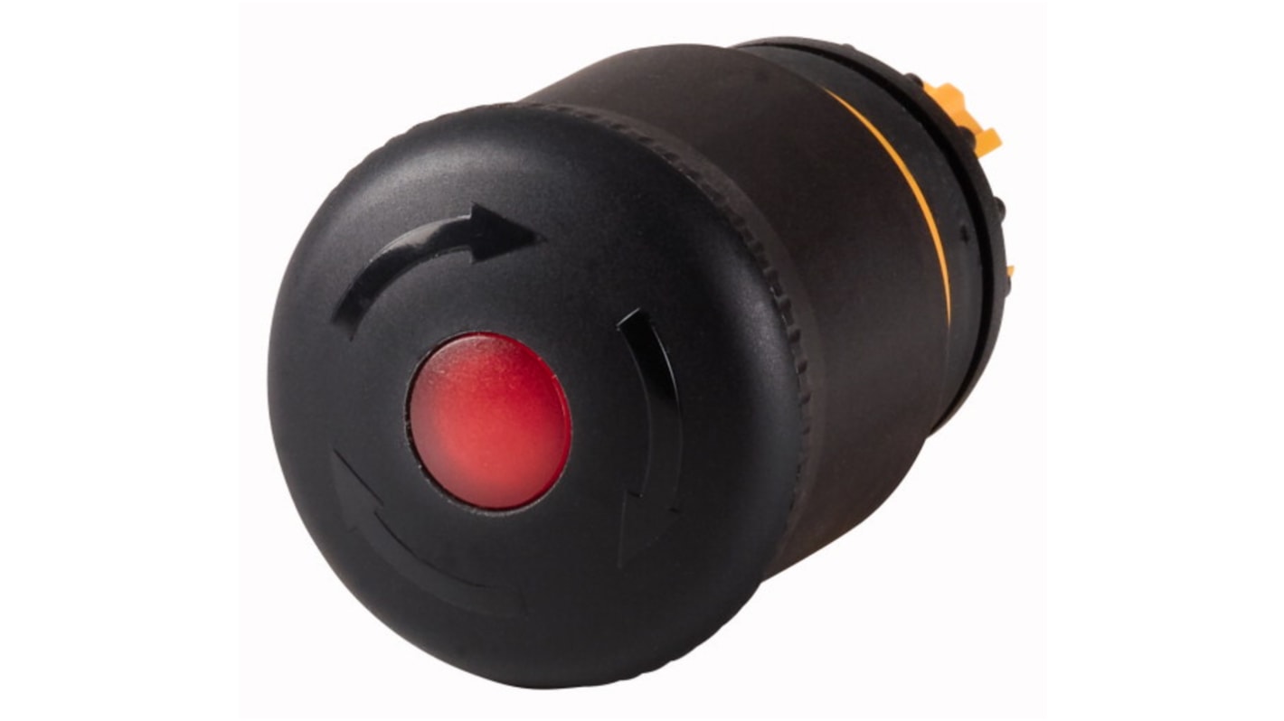 Eaton Turn to Release Illuminated Emergency Stop Push Button, 22.5mm Cutout, IP66, IP67, IP69K