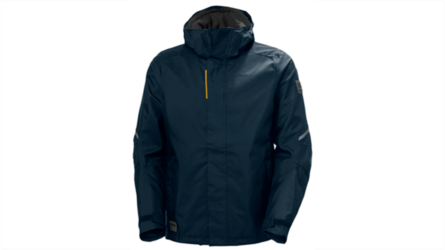 Helly Hansen ジャケット 男性用 4XL ネービー 通気性、防水性 71080