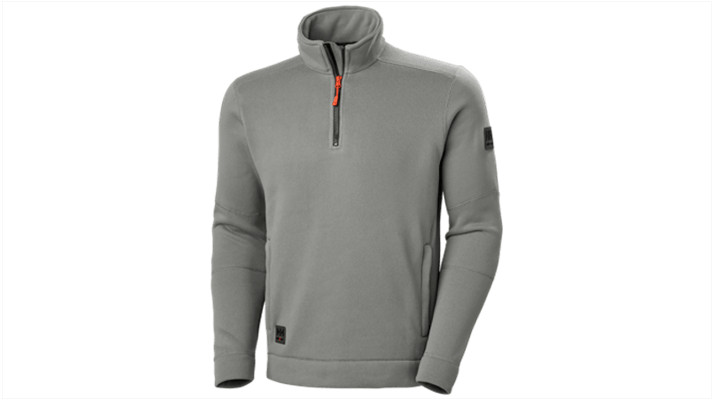 Helly Hansen 72251 Grey Polyester Men's Fleece Work XXXXL