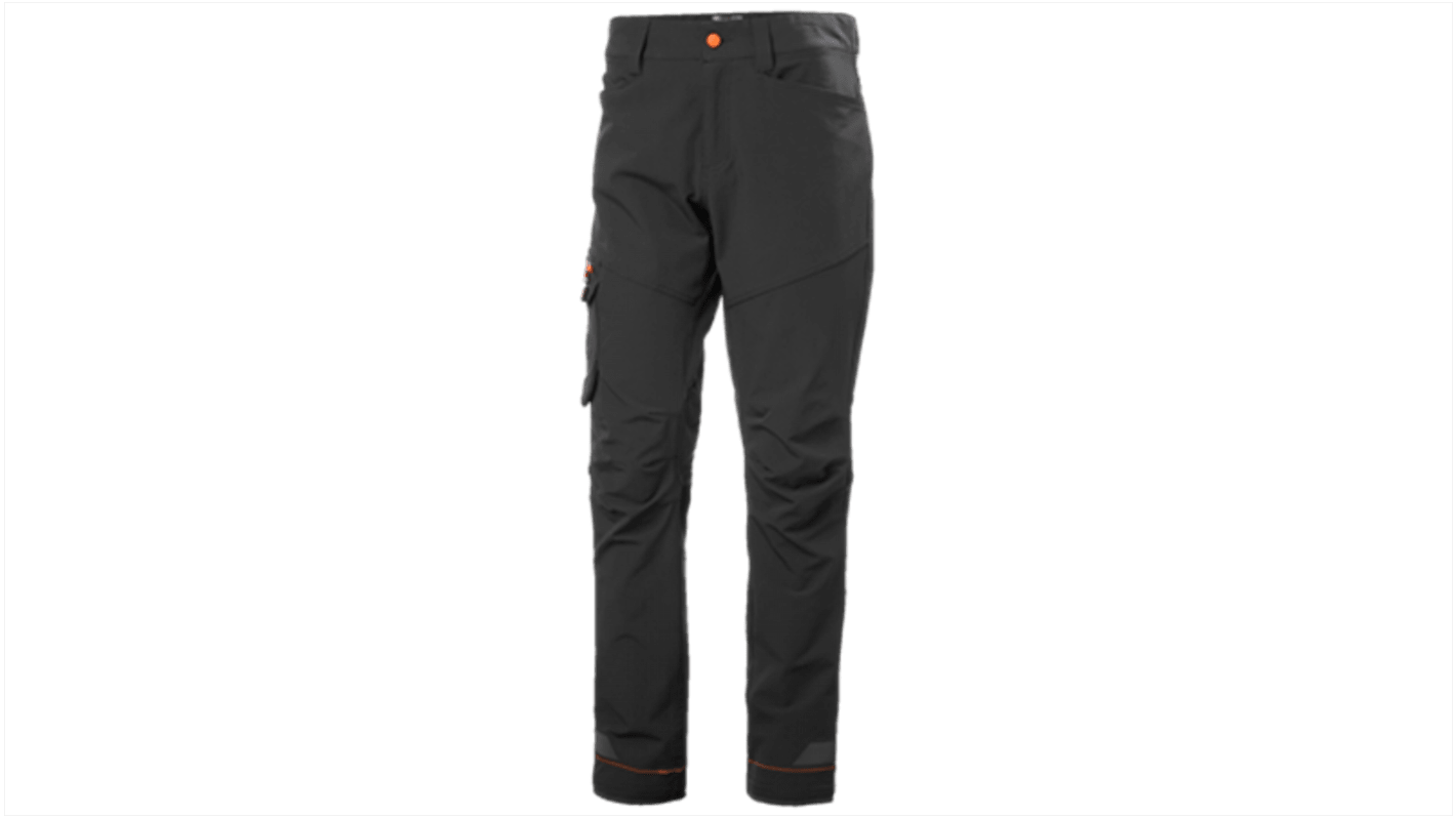 Helly Hansen 77574 Sort Herre 6 % elastan, 94 % polyamid Letvægt, Strækbar Bukser , livvidde: 104cm