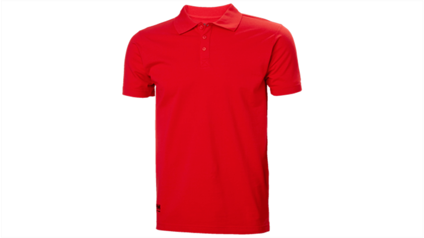 Helly Hansen 79167 Rød 100 % bomuld Poloshirt, XXL