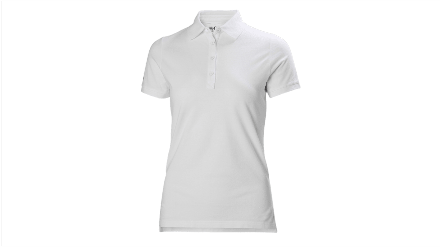 Helly Hansen 79168 White 100% Cotton Polo Shirt, UK- 3XL, EUR- 3XL