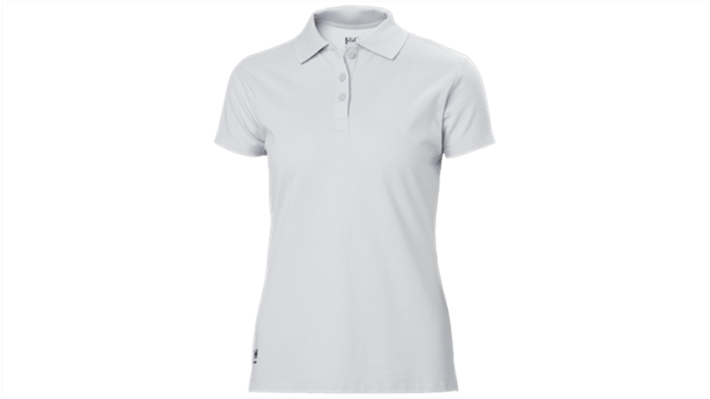 Helly Hansen 79168 Grå 100 % bomuld Poloshirt, M