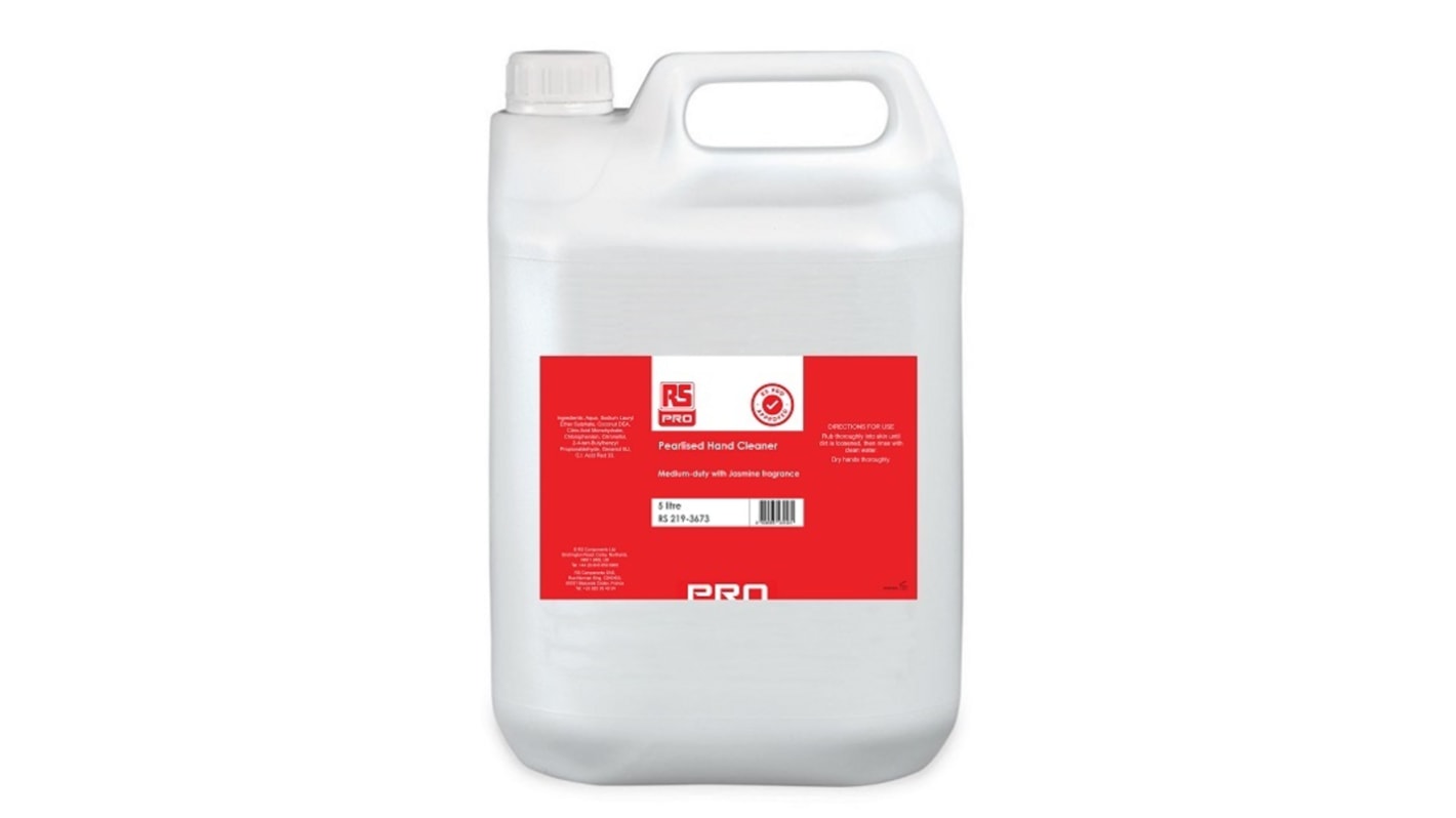 RS PRO Hand Cleaner Solvent Free - 5 L Bottle