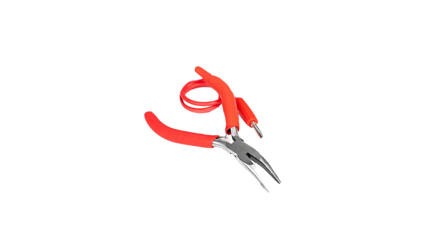 RS PRO Pliers, 125 mm Overall, Bent Tip, 150mm Jaw