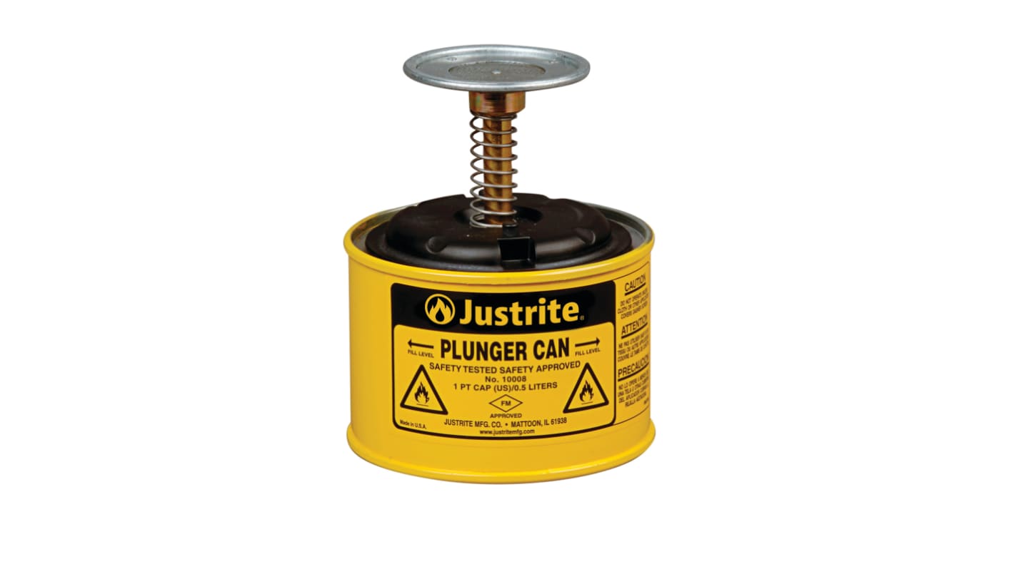 Humecteur Acier Galvanisé Justrite, 0.5L