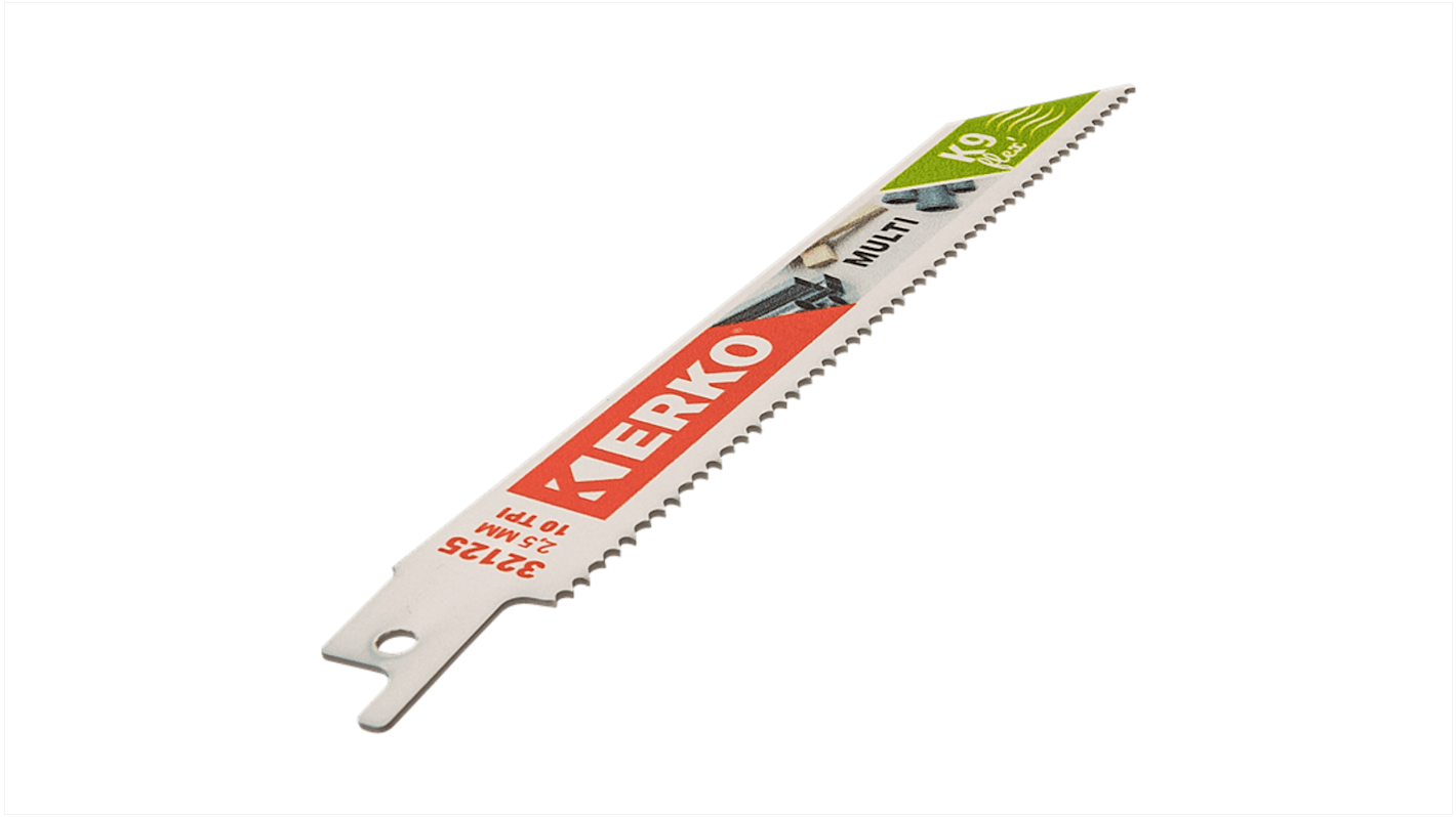 ERKO, 10 Teeth Per Inch Multiple Materials 150mm Cutting Length Reciprocating Saw Blade, Pack of 5