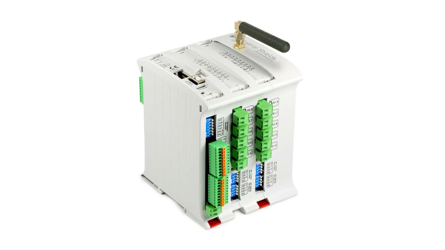 Industrial Shields M-DUINO Series PLC I/O Module, 12 → 24 V dc Supply, Digital Isolated Output Output, 12-Input,