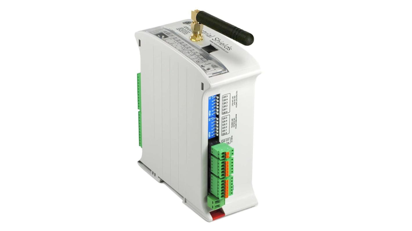 PLC – I/O modul řada Ardbox Analog HF GPRS, výstup: Analogový, digitální 12 → 24 V DC Industrial Shields