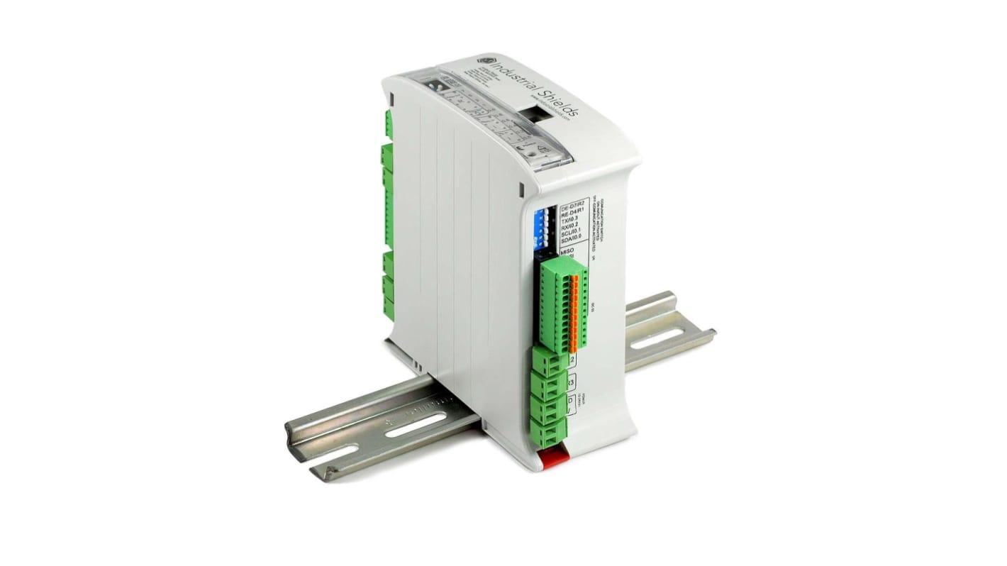 Módulo de E/S PLC Industrial Shields Relé Ardbox, 12 → 24 V dc, 10 entradas tipo Analógico, digital tipo