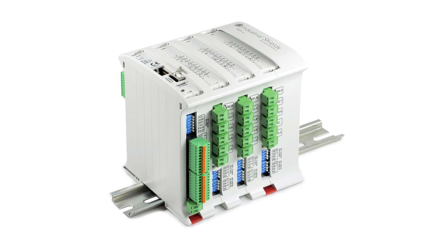 Industrial Shields M-Duino SPS E/A-Modul, 22 Eing. Relais Ausg.Typ Analog, Digital Eing.Typ 12 → 24 V dc