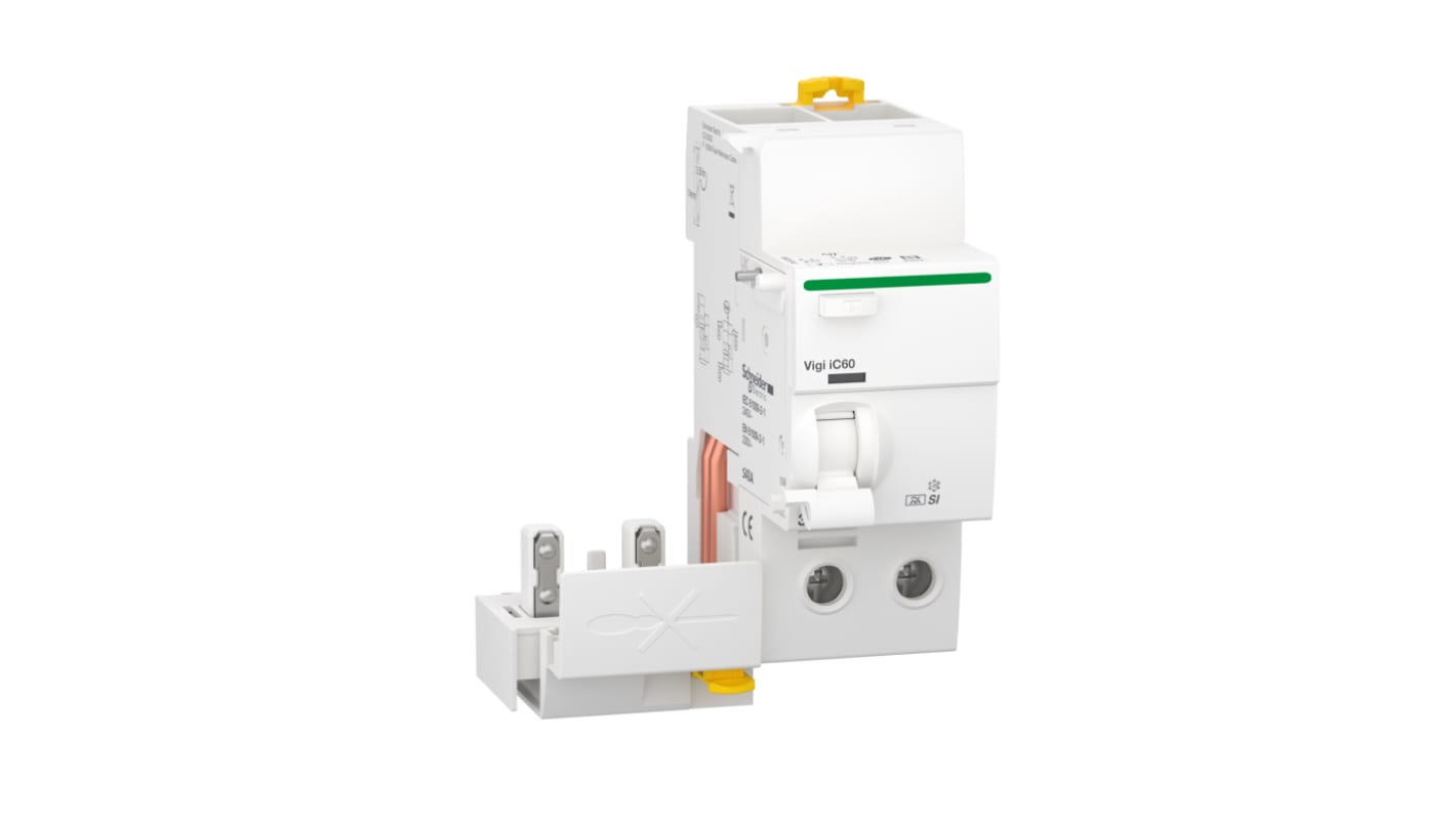 Schneider Electric A9Q RCCB, 2-polig, 40A, 30mA Typ A-SI Acti9 240V ac