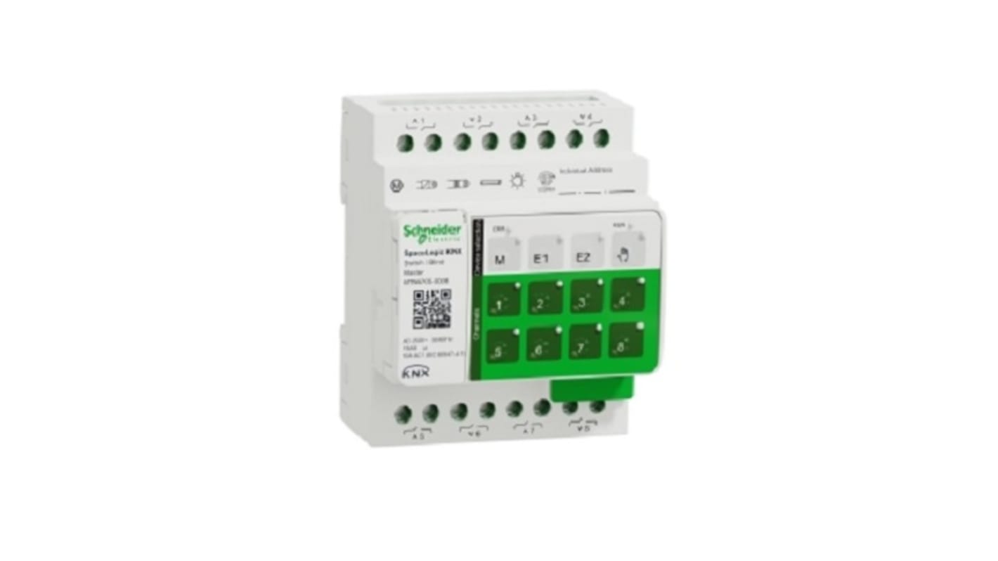 Relé de seguridad Schneider Electric de 8 canales, para Relé de seguridad, 250V ac