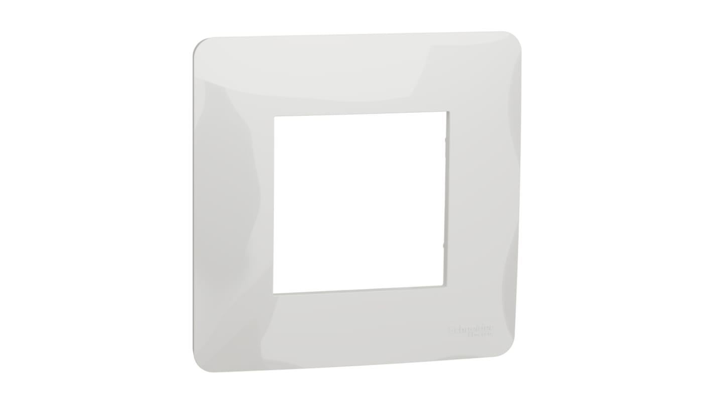 Schneider Electric White 1 Gang Cover Plate Thermoplastic Cover Plate