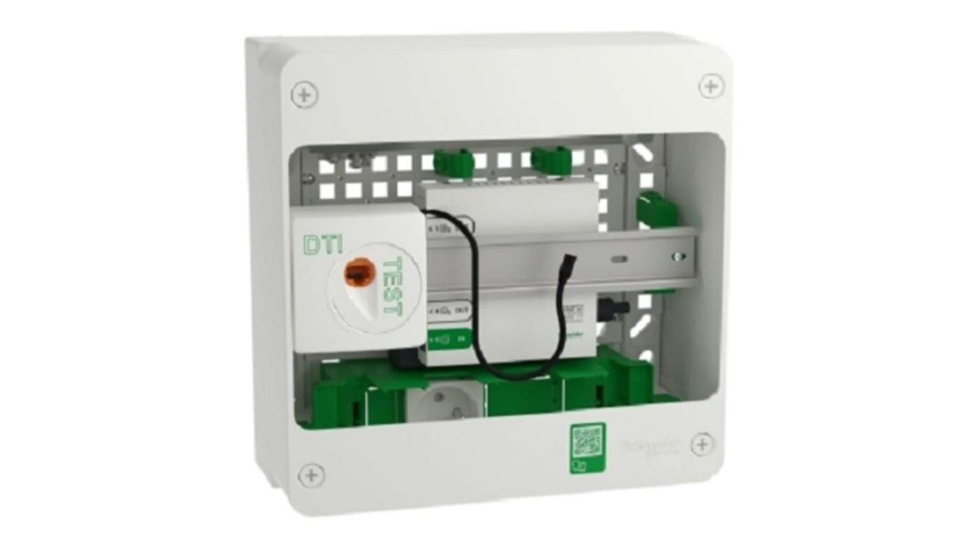 Schneider Electric Telefonaljzat RJ45 Cat 6 árnyékolt csatlakozó, Fehér