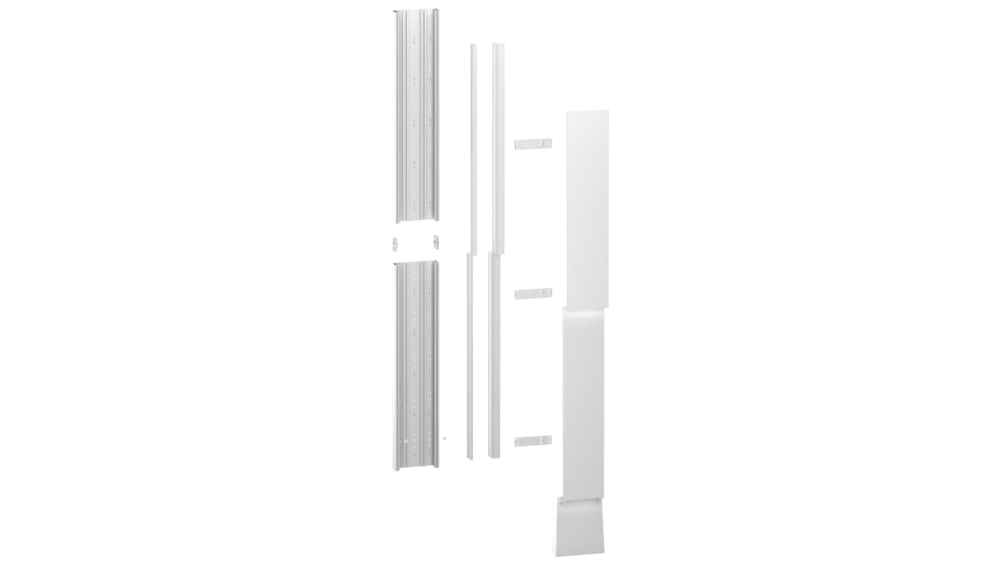 Schneider Electric Resi9 White Trunking, W252 mm x D64mm, L1.2m, Plastic