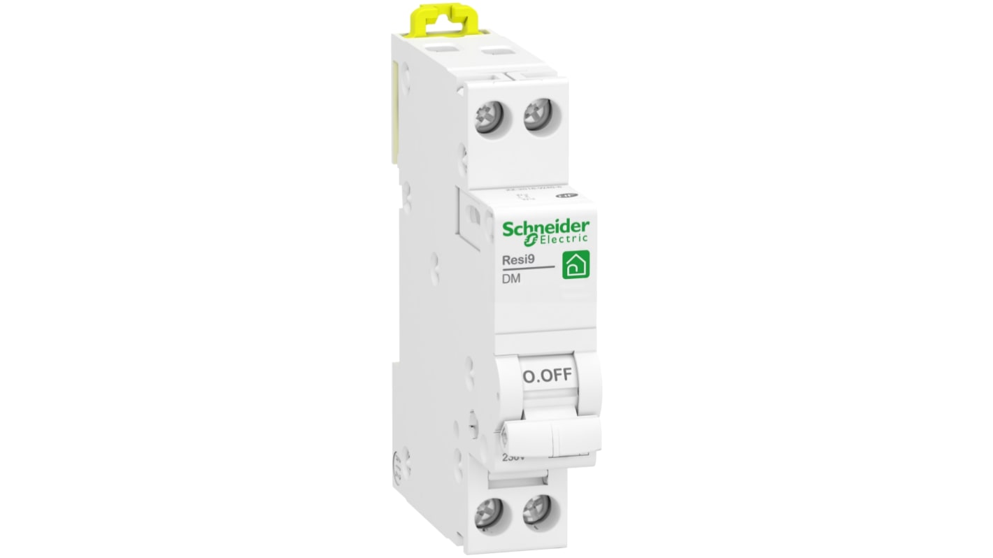 Schneider Electric Resi9 R9PF MCB, 1P, 16A, 230V AC, 3000 A Breaking Capacity