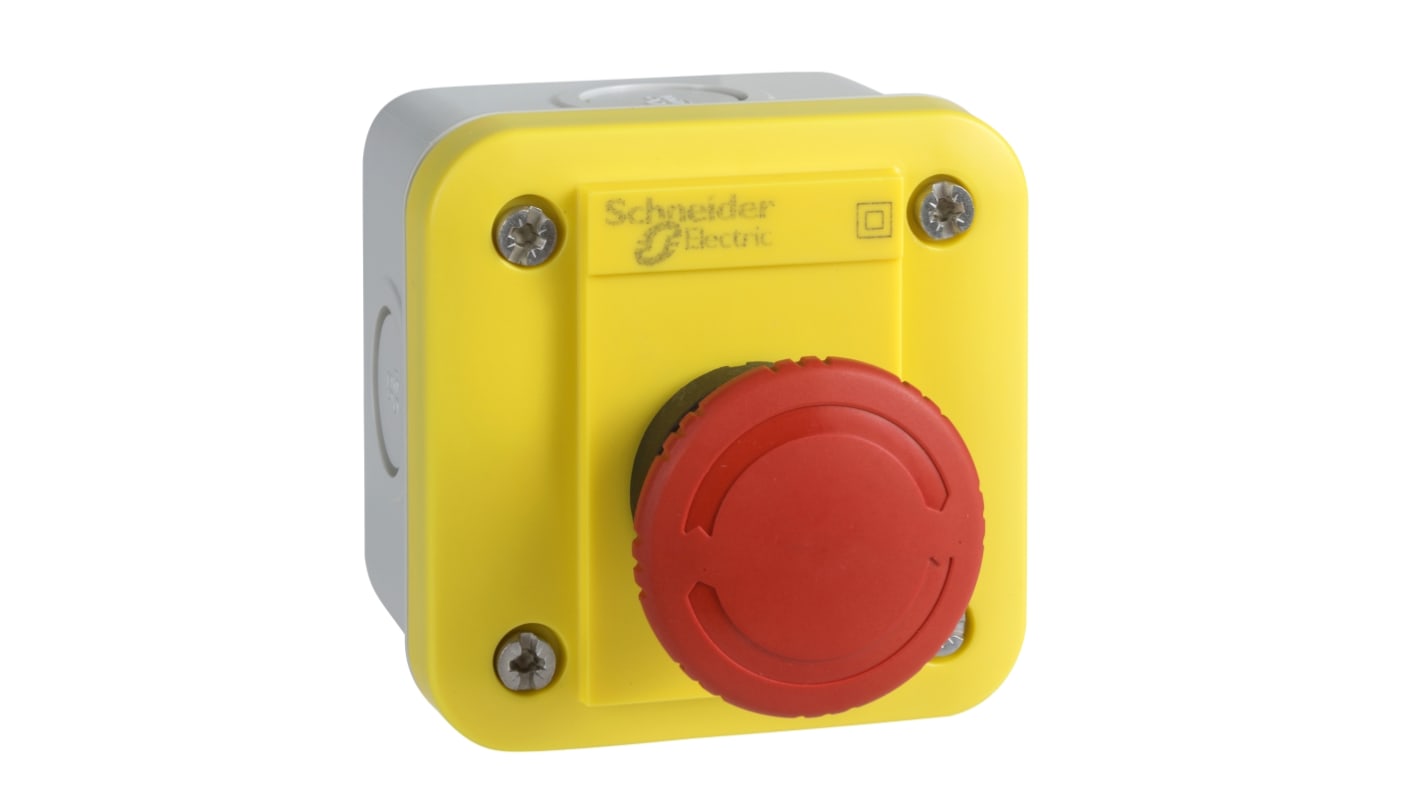 Schneider Electric Control Station Switch - SPDT, Red, IP54