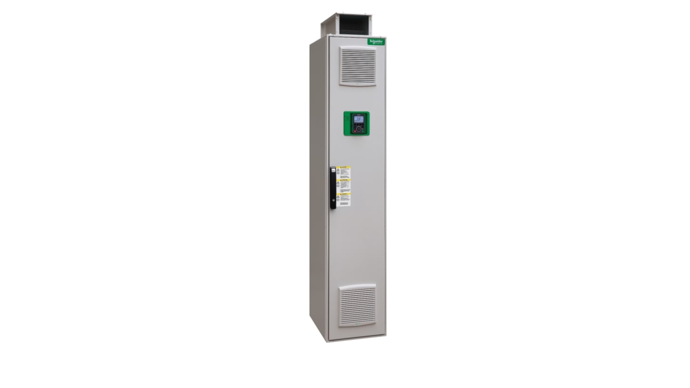 Schneider Electric Variable Speed Drive, 132 kW, 3 Phase, 440 V, 244 A, Altivar Process ATV600 Series