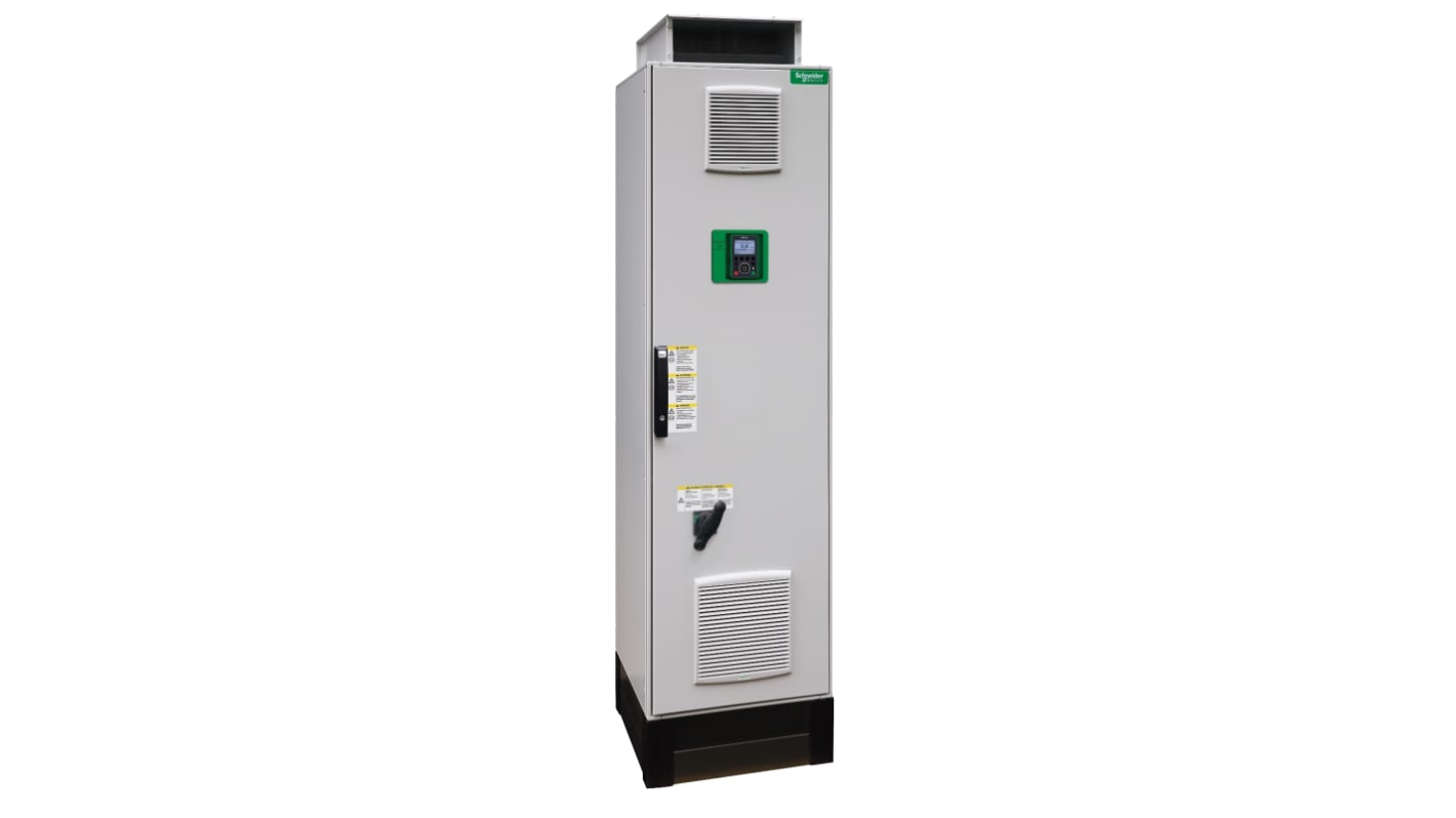 Schneider Electric Variable Speed Drive, 250 kW, 3 Phase, 480 V, 453 A, Altivar Process ATV600 Series