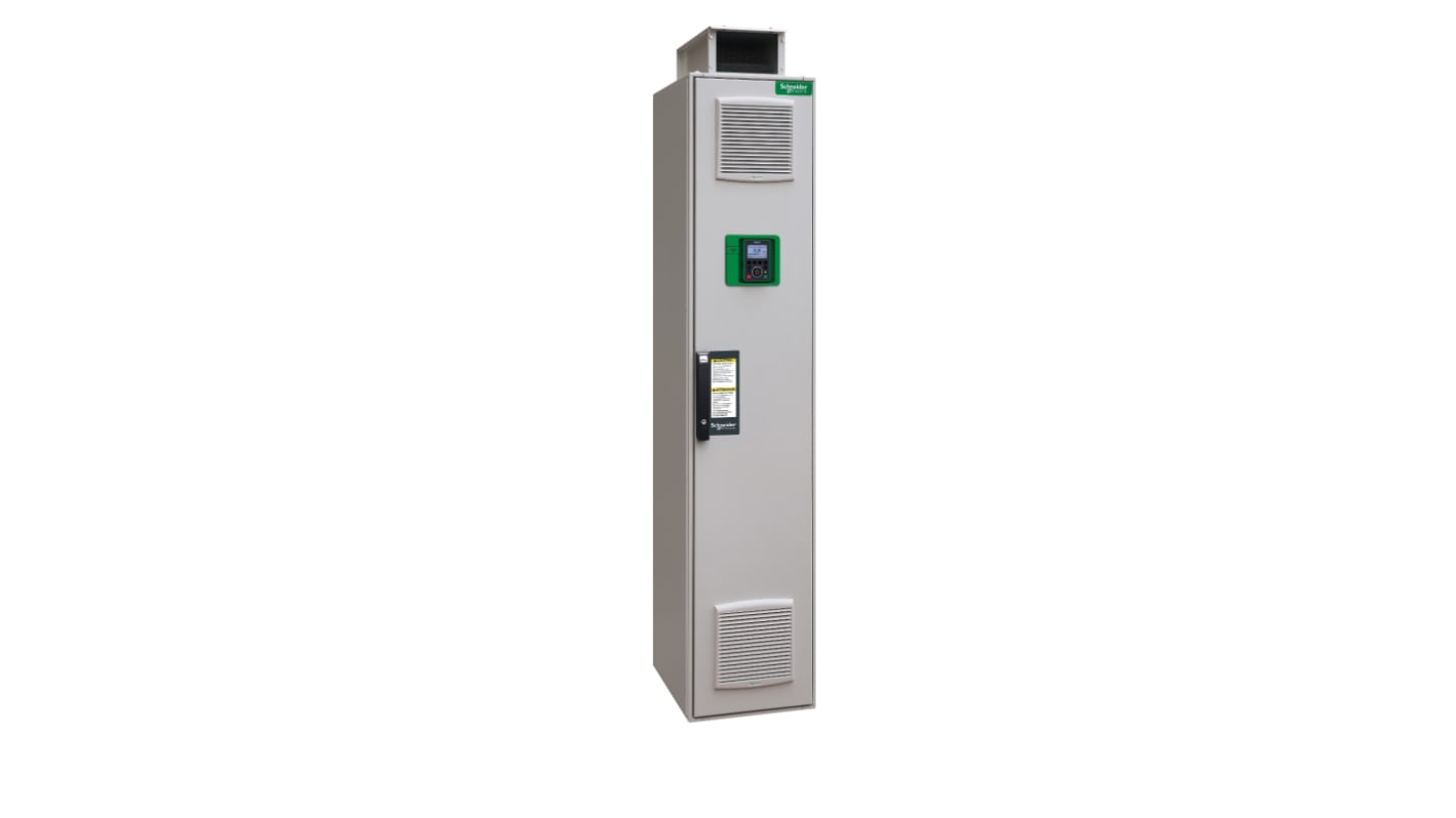 Schneider Electric Variable Speed Drive, 132 kW, 3 Phase, 440 V, 244 A, Altivar Process ATV900 Series