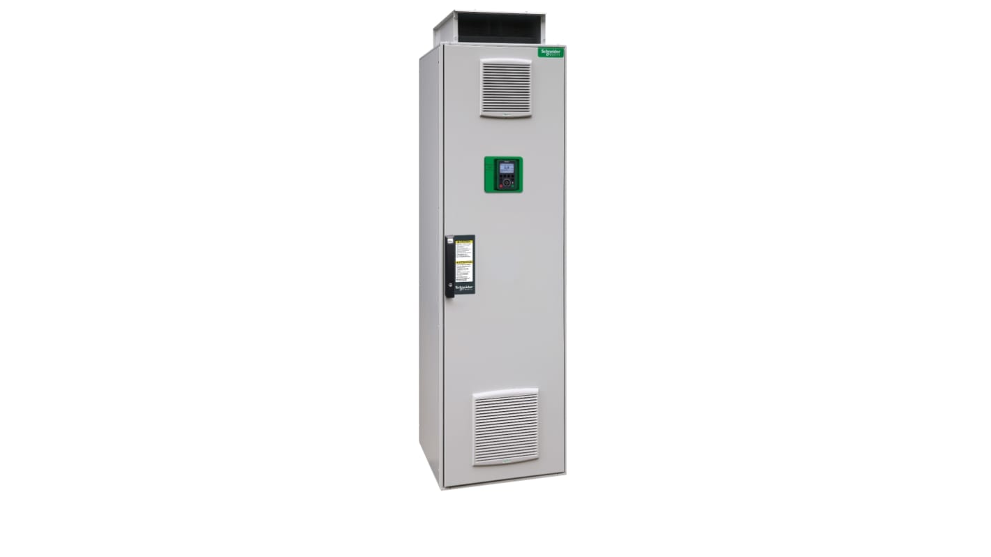 Schneider Electric Variable Speed Drive, 250 kW, 3 Phase, 440 V, 453 A, Altivar Process ATV900 Series