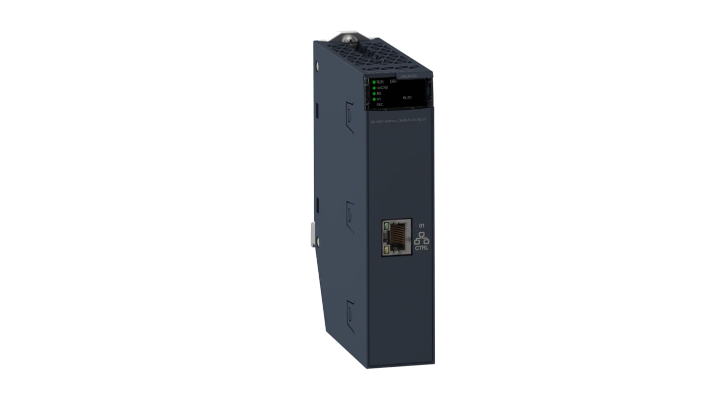 Schneider Electric BMEN Series Communication Module for Use with Ethernet + X-Bus Rack, 24 V dc