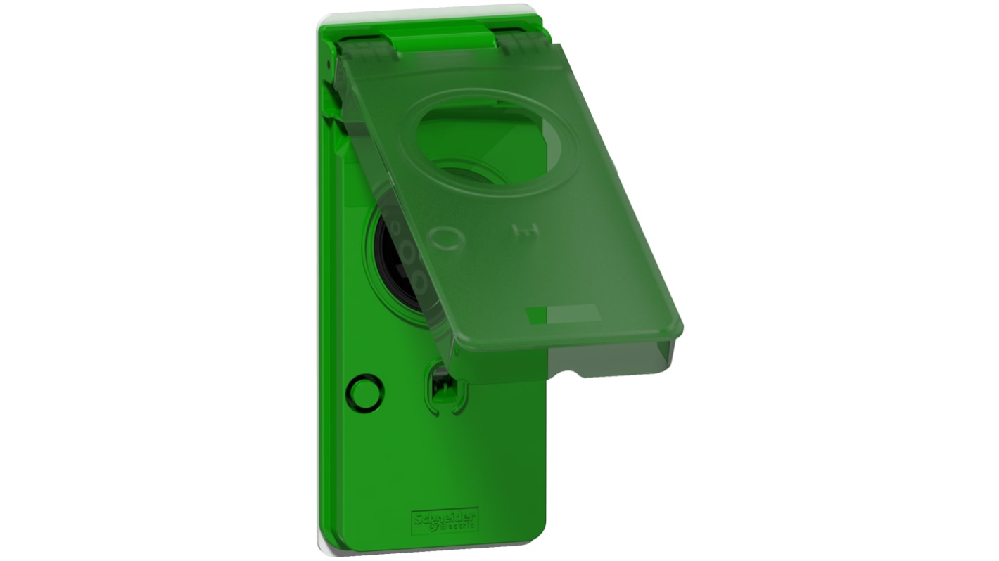 Schneider Electric EVlink Series Plastic Socket Strip for Use with EVlink (EVlink parking) EVP2 Enclosure, EVlink