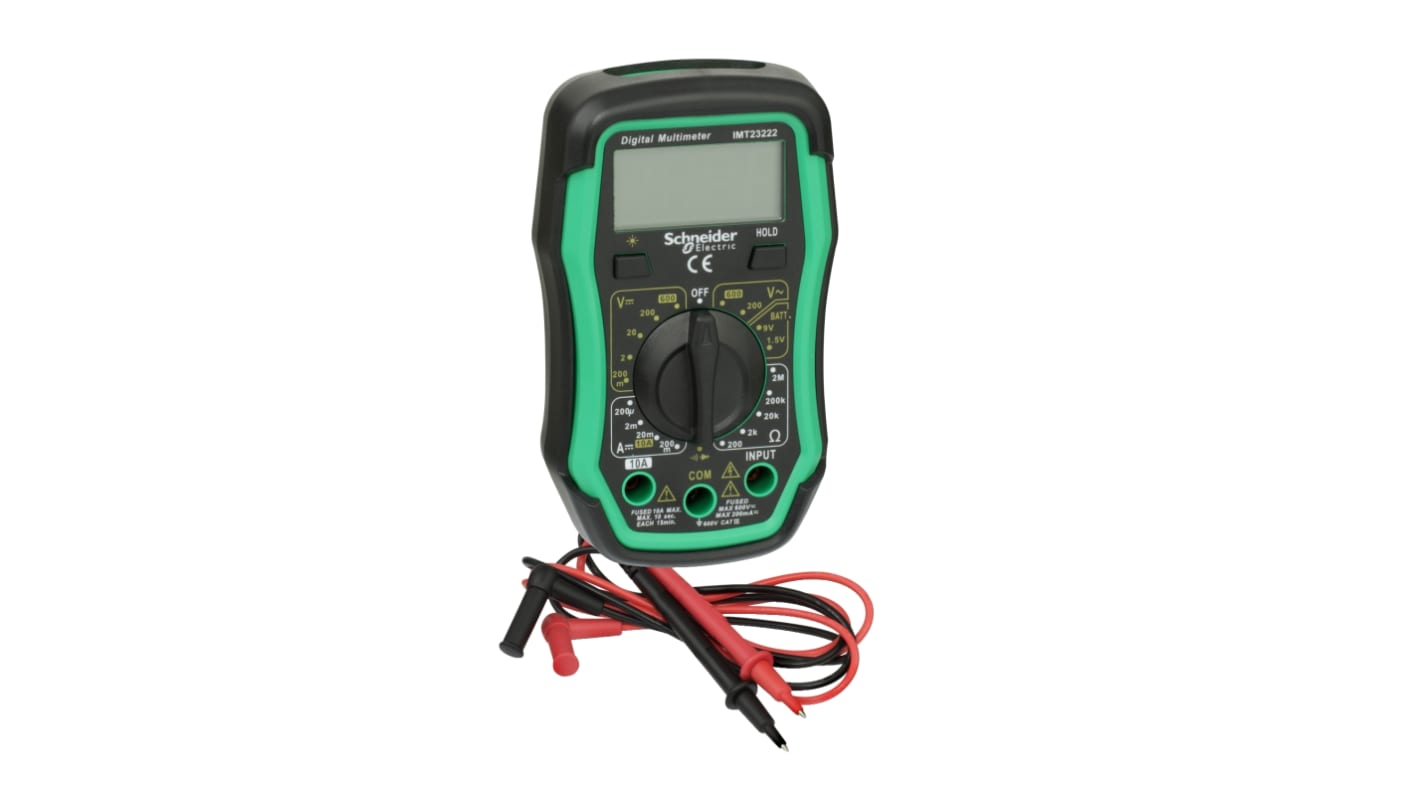 Schneider Electric IMT23222 LCD Multimeter 600V ac