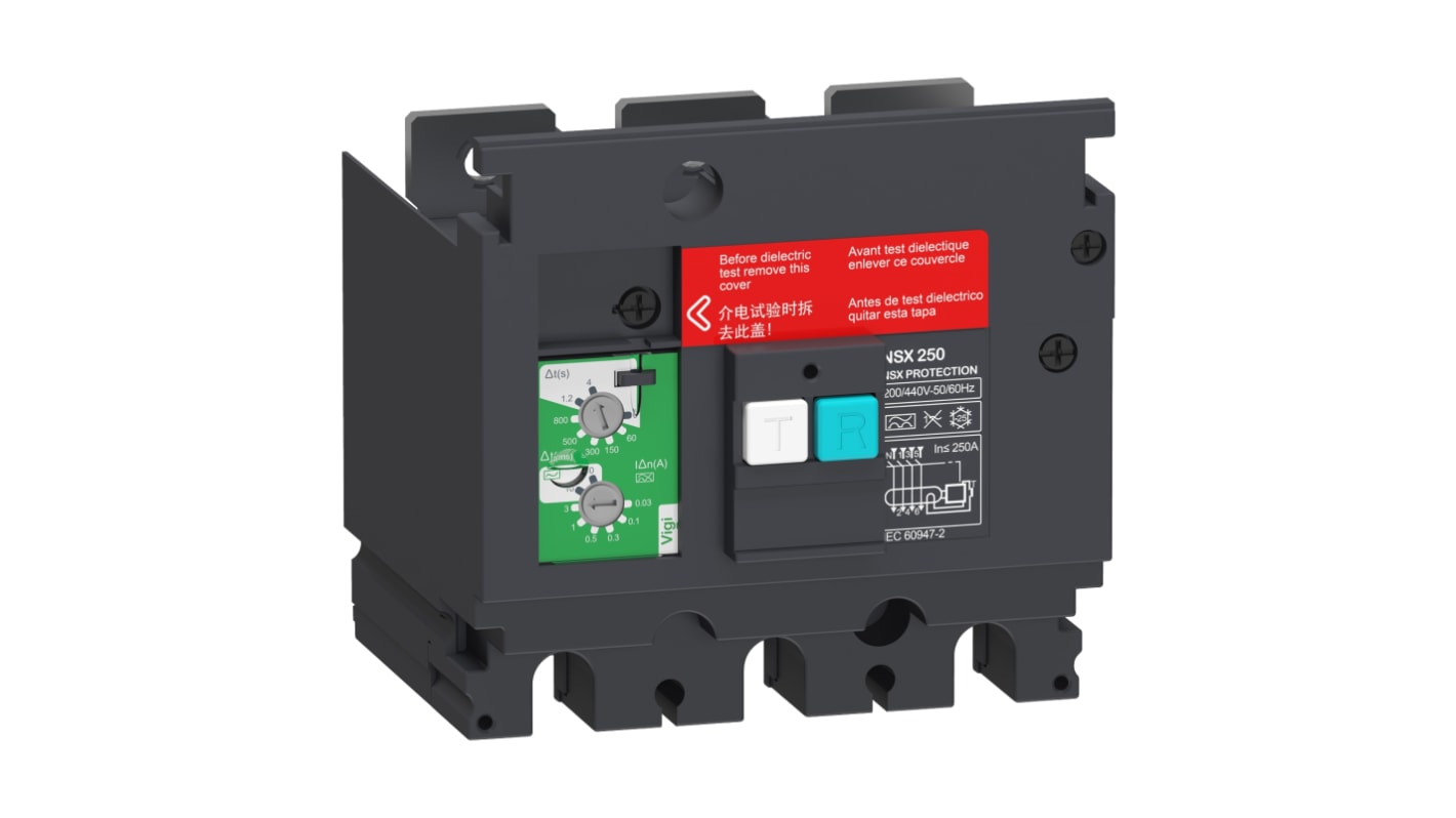 220 - 440V ac Earth Leakage Add-on Protection Module Circuit Trip for use with ComPact (ComPact NSX400) Circuit Breaker