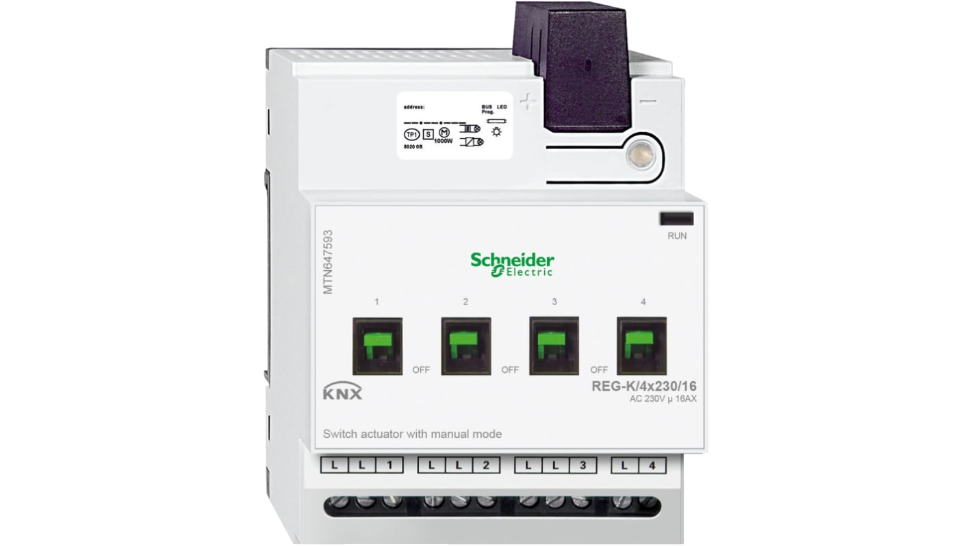 Schneider Electric PLCプログラミングソフトウェア MTN647593 スイッチアクチュエータ