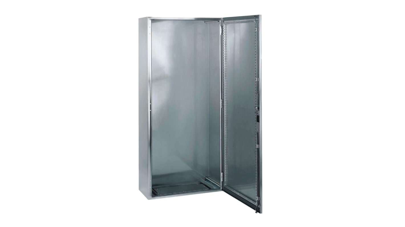 Schneider Electric Spacial Series Stainless Steel Single-Door-Door Floor Standing Enclosure, Opaque Door, IP66, 1800 x