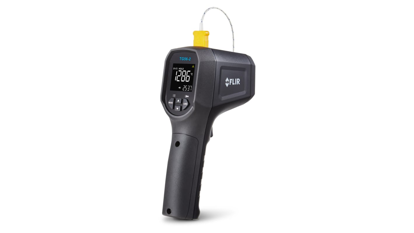 FLIR TG-56 Infrared Thermometer, -30°C Min, ±1.0 Accuracy, °C and °F Measurements