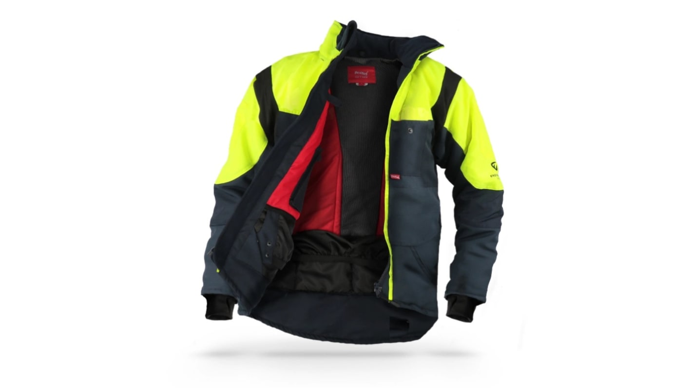 Veste de travail Unisexe Flexitog X29J, Jaune/Bleu marine, XXL, Résistant au froid