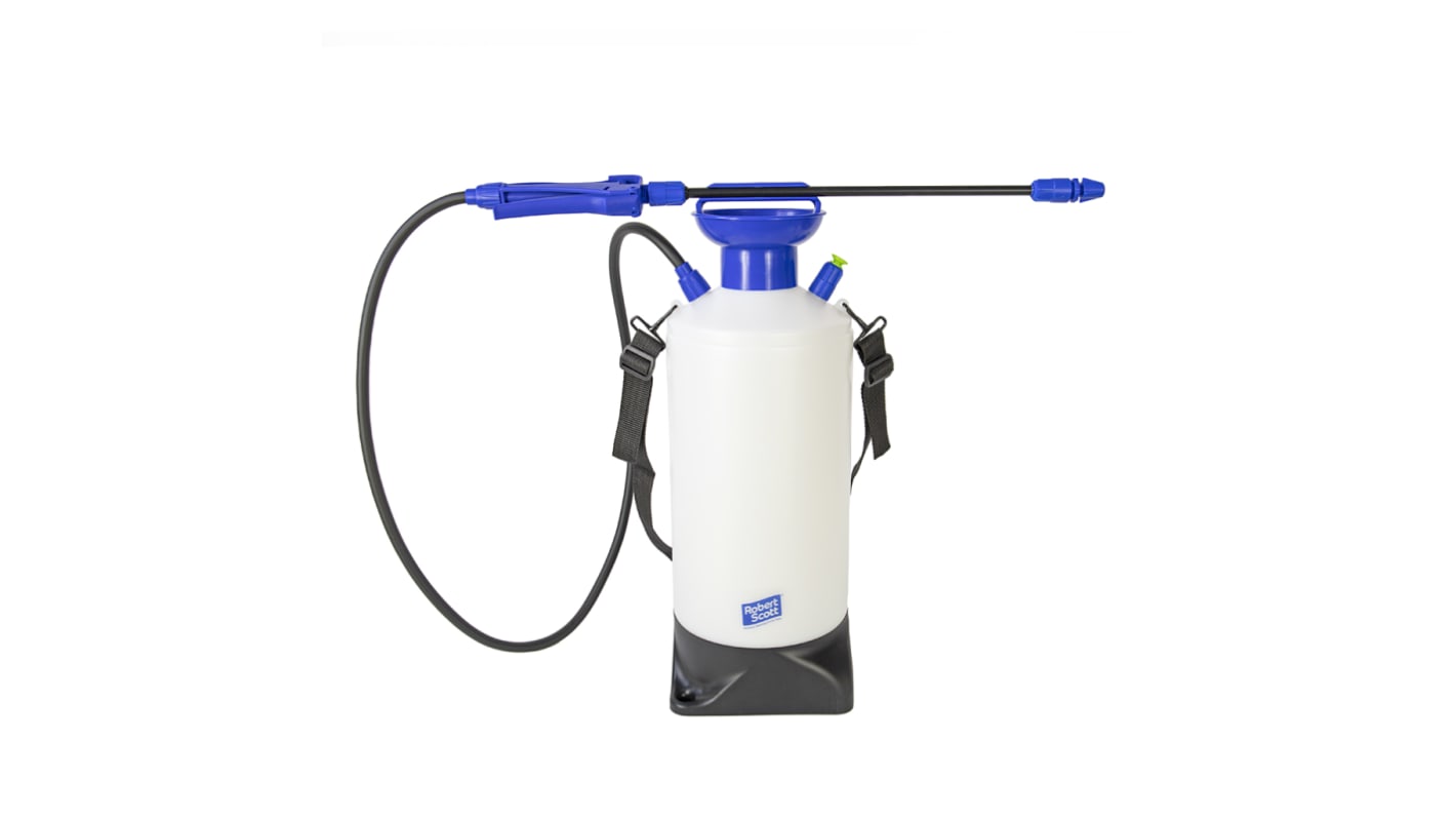 Spruzzatore a pressione da Shoulder Robert Scott, Blu, bianco, 10L, peso 1.9kg