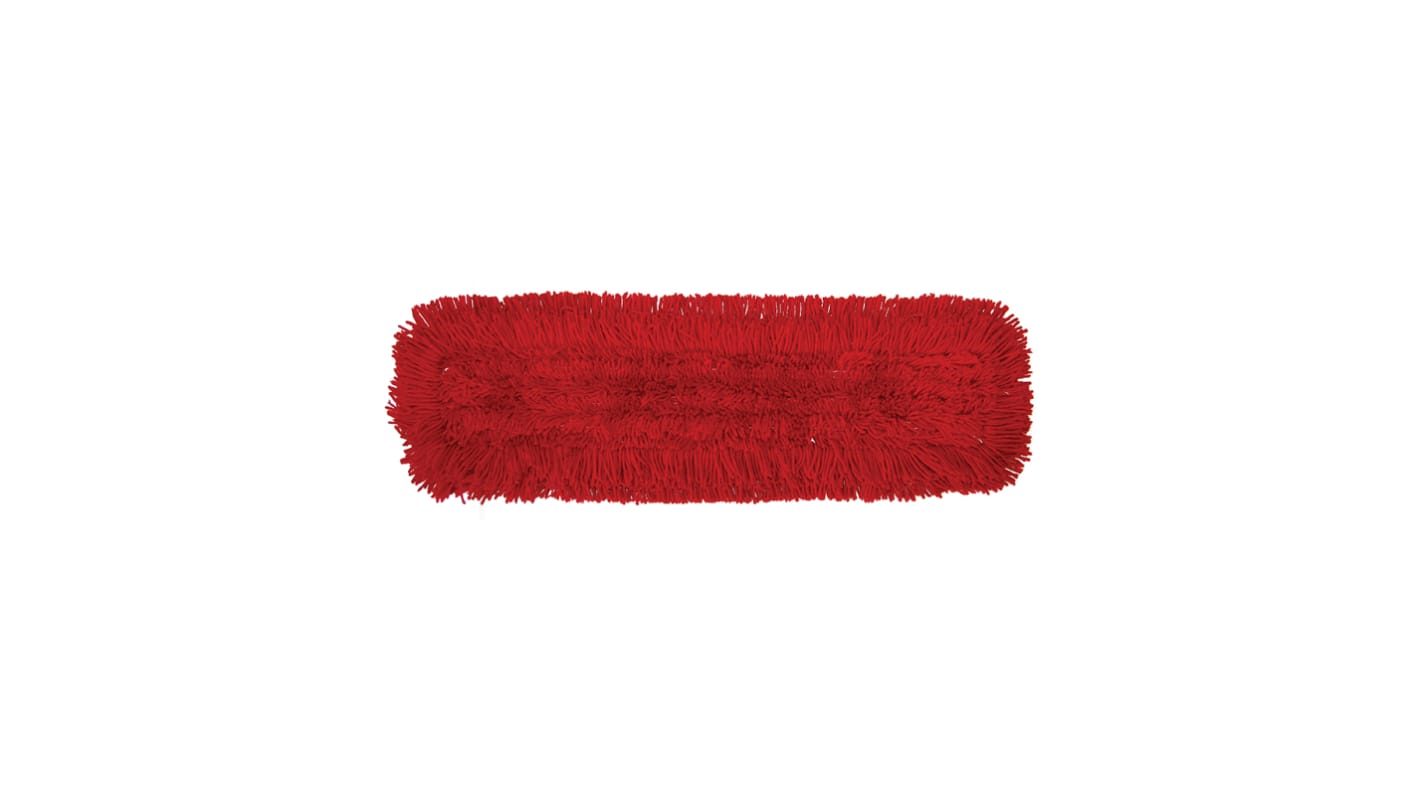 Spazzola di ricambio per scopa Robert Scott, colore Rosso, in Acrilico, 60cm, per Rimozione della polvere