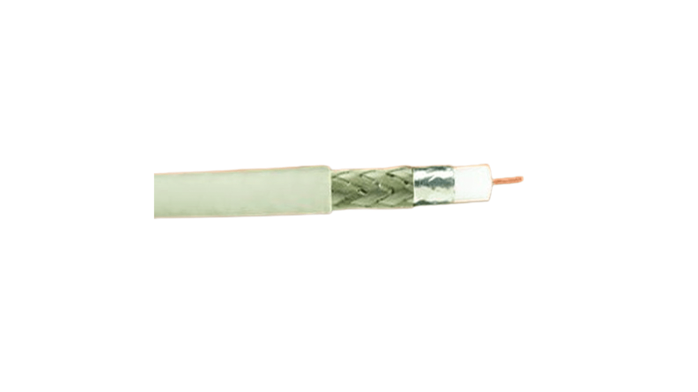 Alpha Wire 9188A Series Coaxial Cable, 1000ft, RG 188A/U Coaxial, Unterminated