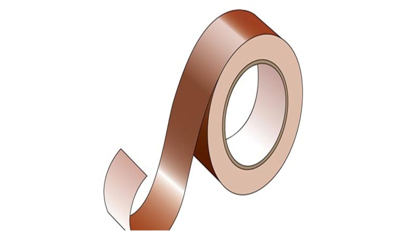 Alpha Wire CST5 Conductive Copper Tape, 0.0029in x