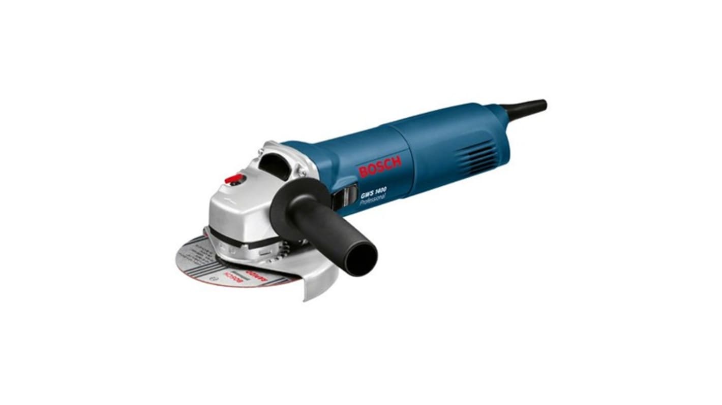 Smerigliatrice cordless Bosch GWS 1400, disco 125mm, vel. 11000giri/min, 820W, Cordless, spina UK